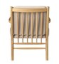 FDB Mobler J147 Sessel-Eiche, Natur, Lackiert - Wolle, Beige (Upminster)