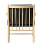 FDB Mobler J147 Sessel-Eiche, Natur, Lackiert - Wolle, Dunkelgrau (04013) - Ga