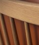 FDB Mobler J147 Sessel-Eiche, Natur, Lackiert - Leder, Semianilin, Cognac