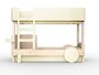 Mathy By Bols Stockbett Mit Bettschublade Discovery-Beige Ivory