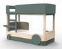 Mathy By Bols Stockbett Mit Bettschublade Discovery - Gewittergrau