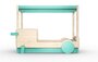 Mathy By Bols Himmelbett Mit Bettschublade Discovery - Light Green