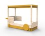 Mathy By Bols Himmelbett Mit Bettschublade Discovery - Ocher