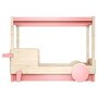Mathy By Bols Himmelbett Mit Bettschublade Discovery - Hellrosa
