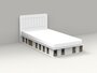 MATHY BY BOLS STABILES BETT - 2 SEITEN - BRAUN