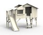 Mathy by Bols Treehouse Einzelbett-Plattform und Rutsche - Beige Ivory