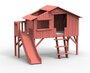 Mathy by Bols Treehouse Einzelbett-Plattform und Rutsche - Koraal