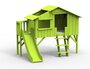 Mathy by Bols Treehouse Einzelbett-Plattform und Rutsche - Appel Green