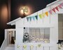 Mathy by Bols Treehouse Einzelbett-Plattform und Rutsche 