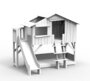 Mathy by Bols Treehouse Etagenbett-Plattform und Rutsche - White
