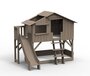 Mathy by Bols Treehouse Etagenbett-Plattform und Rutsche - Linnen