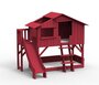 Mathy by Bols Treehouse Etagenbett-Plattform und Rutsche - Marsala