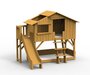 Mathy by Bols Treehouse Etagenbett-Plattform und Rutsche - Ocher