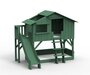 Mathy by Bols Treehouse Etagenbett-Plattform und Rutsche - Jungle Green
