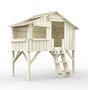 Mathy by Bols Treehouse Einzelbett mit Rutsche - Raw