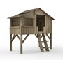 Mathy by Bols Treehouse Einzelbett mit Rutsche - Linnen