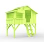 Mathy by Bols Treehouse Einzelbett mit Rutsche - Appel Green