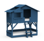 Mathy by Bols Treehouse Etagenbett mit Rutsche - Atlantic Blue