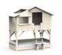 Mathy by Bols Treehouse Etagenbett mit Rutsche - Beige Ivory