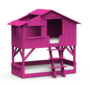 Mathy by Bols Treehouse Etagenbett mit Rutsche - Summer Pink