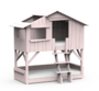 Mathy by Bols Treehouse Etagenbett mit Rutsche - Powder Pink