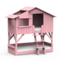 Mathy by Bols Treehouse Etagenbett mit Rutsche - Very Light Pink