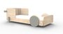 Mathy By Bols Discovery 1 Einzelbett - Cement Grey
