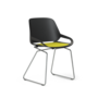 Aeris Numo Kufengestell - Chrom Glänzend - Schwarz - Gelb