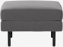 Bolia Scandinavia Remix Hocker - 20 eiche schwarz gebeizt