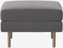 Bolia Scandinavia Remix Hocker - 17 stahl messingfarben lackiert