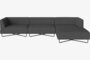 Bolia Orlando Outdoor 4 Module Mit Chaiselongue - Rechts