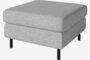 Bolia Scandinavia Hocker 70 - London-Flachgewebe-Hellgrau