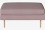 Bolia Scandinavia Remix Hocker 90 cm - 17cm-weiß-pigmentierte-geölte-Eiche
