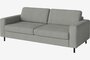 Bolia Scandinavia 2½ Sitzer Sofa - Fawn - Flach gewebt, Light Grey