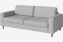 Bolia Scandinavia 2½ Sitzer Sofa - London – Flach gewebt, Hellgrau
