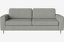 Bolia Scandinavia 2½ Sitzer Sofa - 13cm-black-stained-oiled-oak