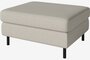 Bolia Scandinavia Hocker - 85 cm - London – Flach gewebt, Elfenbein