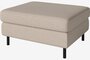 Bolia Scandinavia Hocker - 85 cm - London – Flach gewebt, Hellbeige