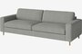 Bolia Scandinavia 3 Sitzer Sofa - Fawn - Flach gewebt, Light Grey