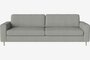Bolia Scandinavia 3 Sitzer Sofa - 13 cm-weiß-pigmentierte-geölte-Eiche