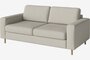 Bolia Scandinavia 2 Sitzer Sofa - London Flachgewebe Elfenbein