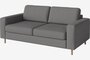 Bolia Scandinavia 2 Sitzer Sofa - London Flachgewebt Multi Grau