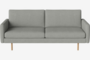 Bolia Scandinavia Remix 2½ Sitzer Sofa - 17 cm dicke, geölte Eiche