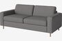 Bolia Scandinavia 2½ Sitzer Schlafcouch - London Flachgewebe Multi Grau