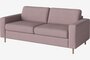 Bolia Scandinavia 2½ Sitzer Schlafcouch - Bolia Scandinavia 2½ Sitzer Schlafcouch - Linea Velvet Rosa