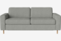 Bolia Scandinavia 2½ Sitzer Schlafcouch - 13 Edelstahl