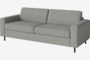 Bolia Scandinavia 3 Sitzer Schlafcouch Kaltschaum Matratze - Fawn-flach-gewebt-hellgrau-memory-foam