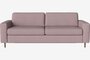 Bolia Scandinavia 3 Sitzer Schlafcouch Kaltschaum Matratze - 13cm-geöltes Walnussholz
