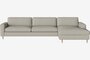 Bolia Scandinavia 4 Sitzer Sofa Mit Chaiselongue - Vilme-Boucle-Sand - Rechts
