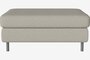 Bolia Scandinavia Hocker 100 x 70 cm - 13 cm Edelstahl